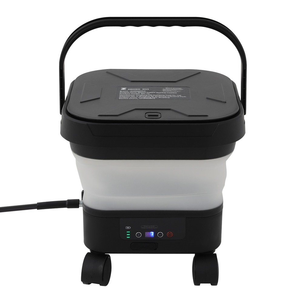 Multifunction Pressure Washer,portable Foldable Sprayer Washer,black + White