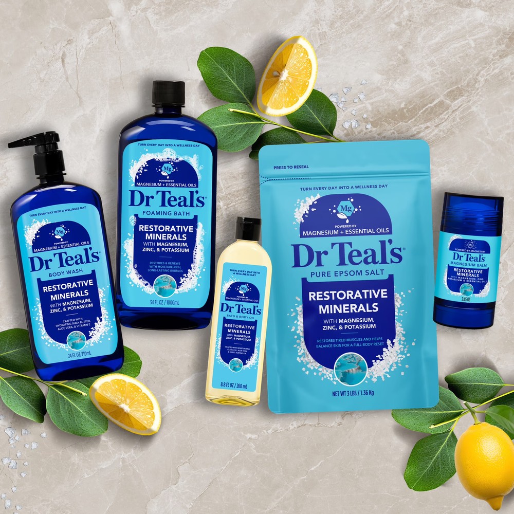 Dr Teal's Restorative Epsom Soak 3 lbs
