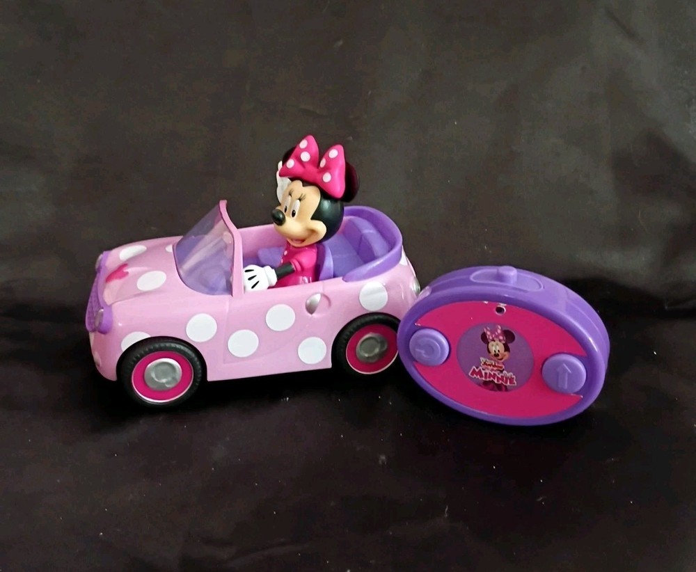 Minnie Mouse Roadster Remote Control Car-Works!