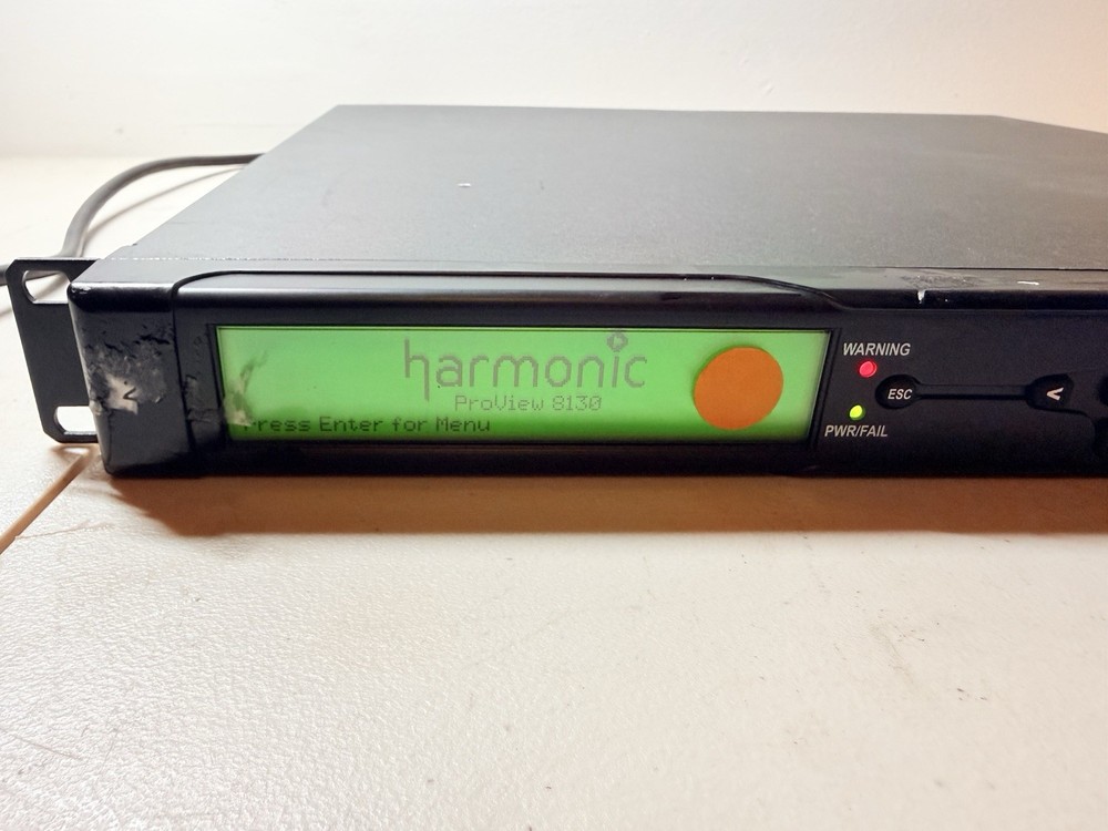 Harmonic ProView 8100 Series Model 8130 Integrated Receiver/ Decoder