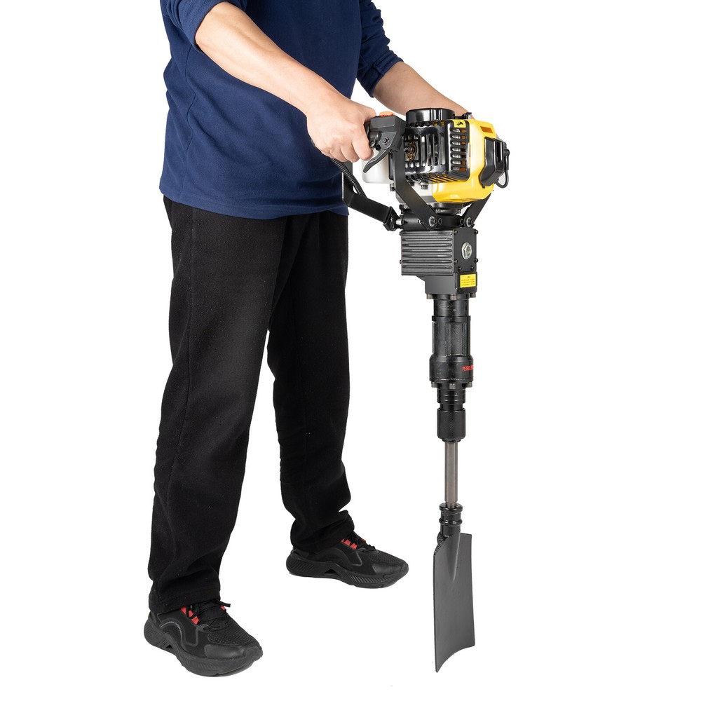 USED Gas-Powered Excavator Garden Tree Digger Shovel Digging Machine 2 Stroke