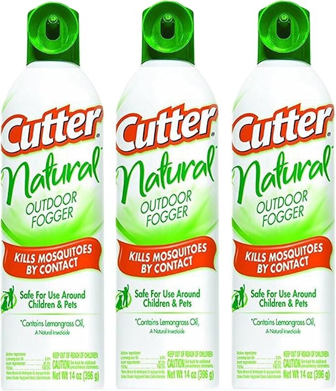 Cutter Outdoor Fogger 14 oz (3 Pack)