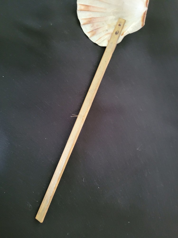 WW2 Era Japanese Shellfish Sea Shell rice scoop