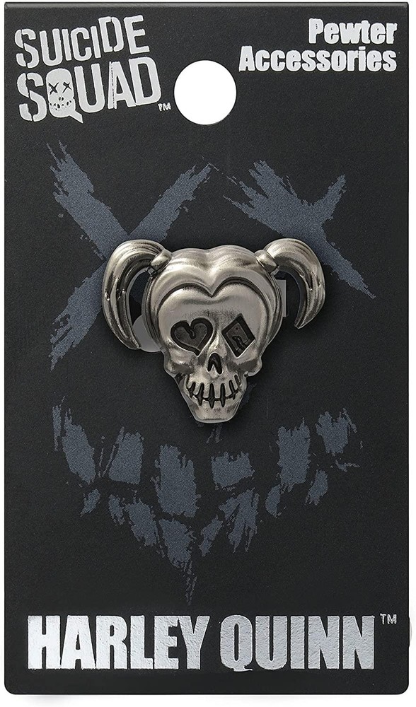 DC Comics Suicide Squad Pewter Lapel Pin | Harley Quinn