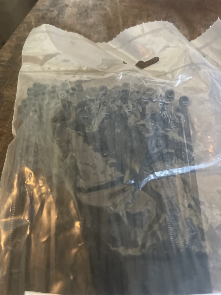 NOS TRP 100 Count 8” Cable Ties CT-03111
