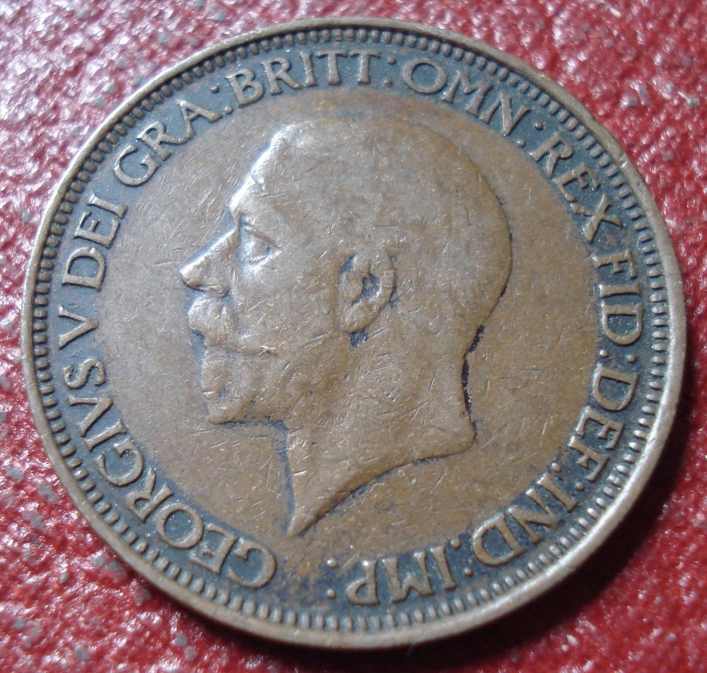 1931 BRITISH HALF PENNY IN FINE-VF CONDITION