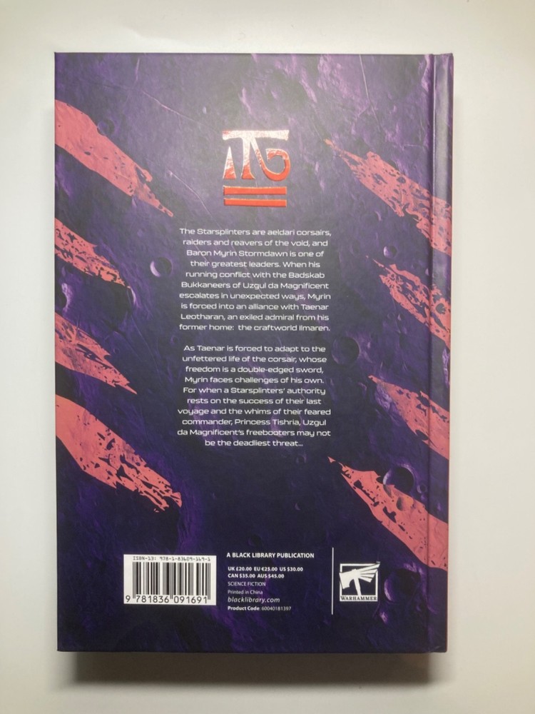 War hammer 40k, Black Library - Voidscarred Hardback - New