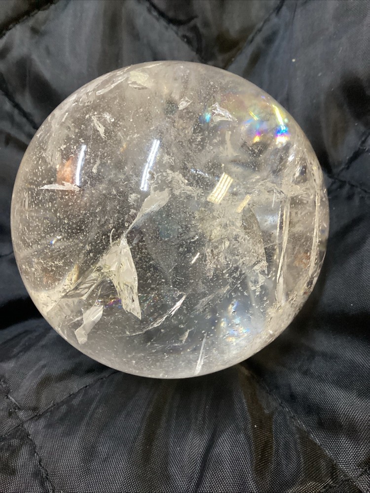 Pure Quartz Sphere Healing Crystal