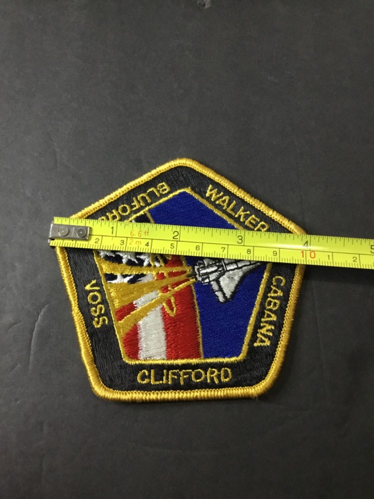 Walker Cabana Clifford Voss Bluford NASACloth Patch