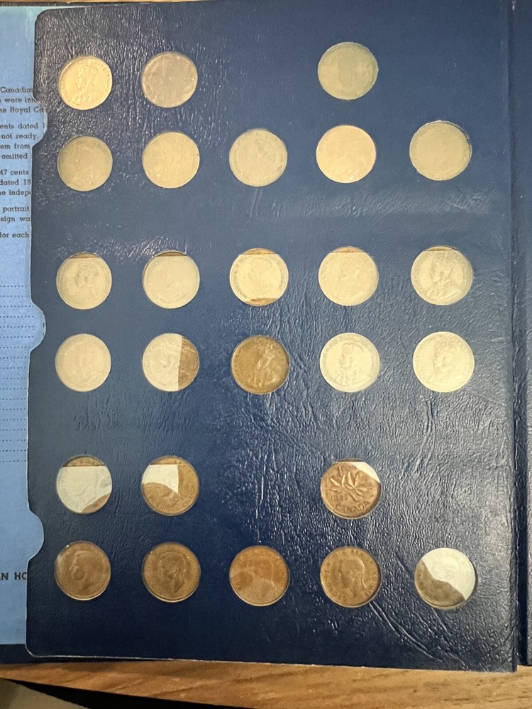 1920-1981 CANADIAN SMALL CENTS COMPLETE SET.