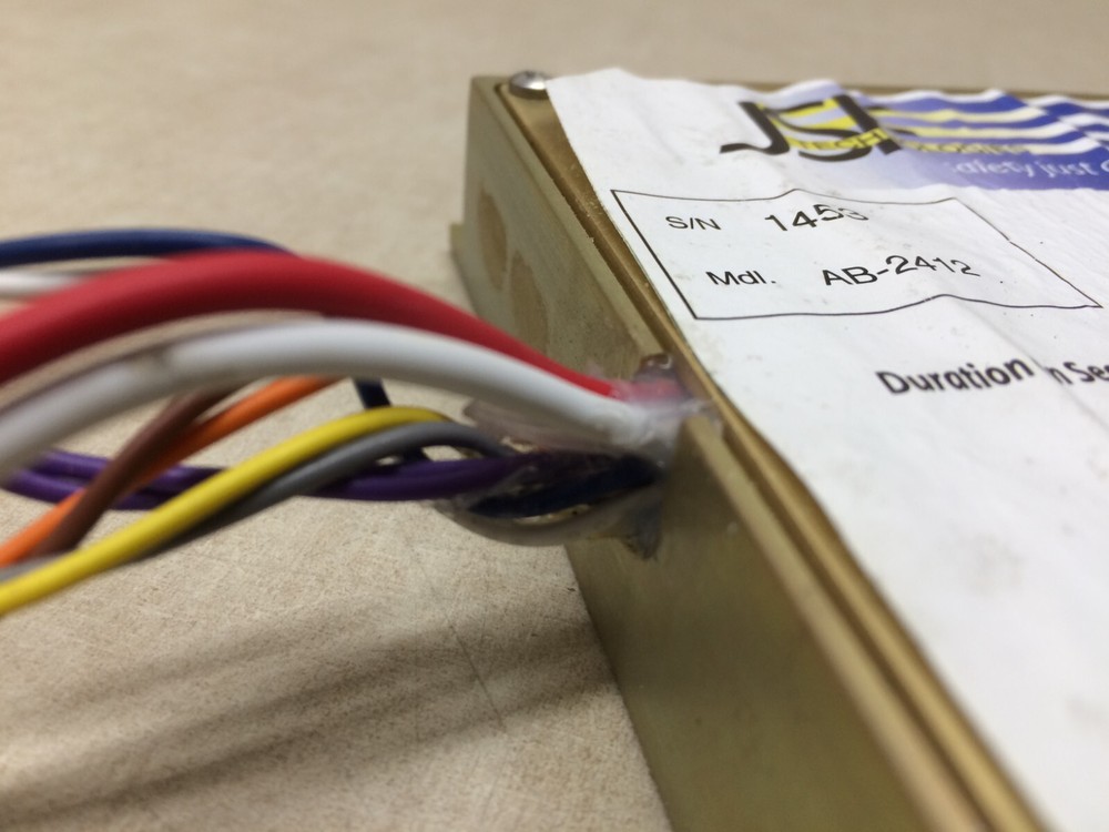 JSF Technologies AB-2412 Dual Head Controller Crosswalk Beacon 902-928 MHZ AB