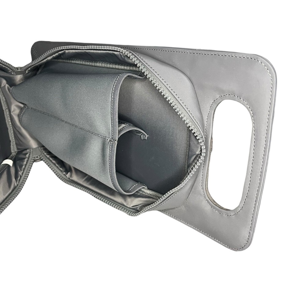 Stitch Golf 2-Bottle Wine Tote Grey