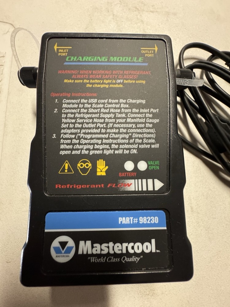 Mastercool Charging Module 98230 New