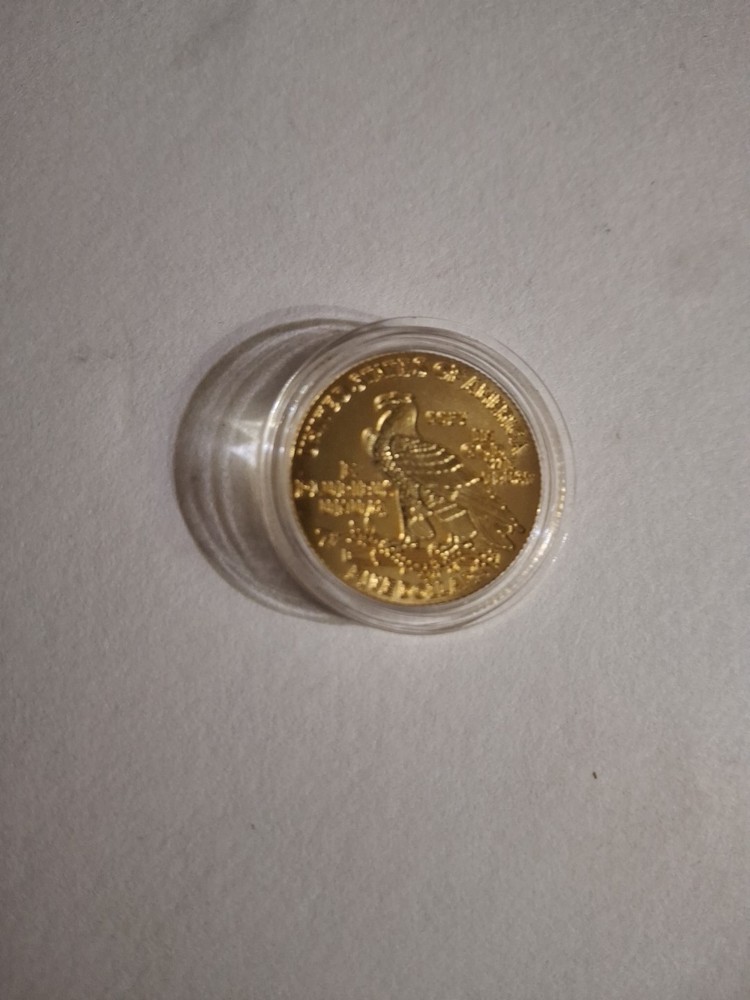 1908 Half Eagle Gold Plated Copy Coin