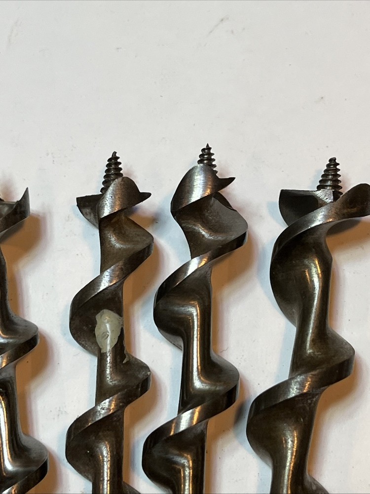 12 Piece Irwin Auger Bit Set Incomplete Used