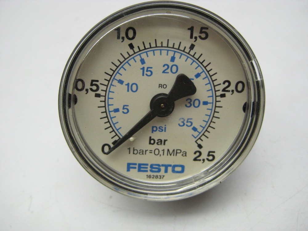 FESTO GAUGE 0-2.5 PSI NSNP