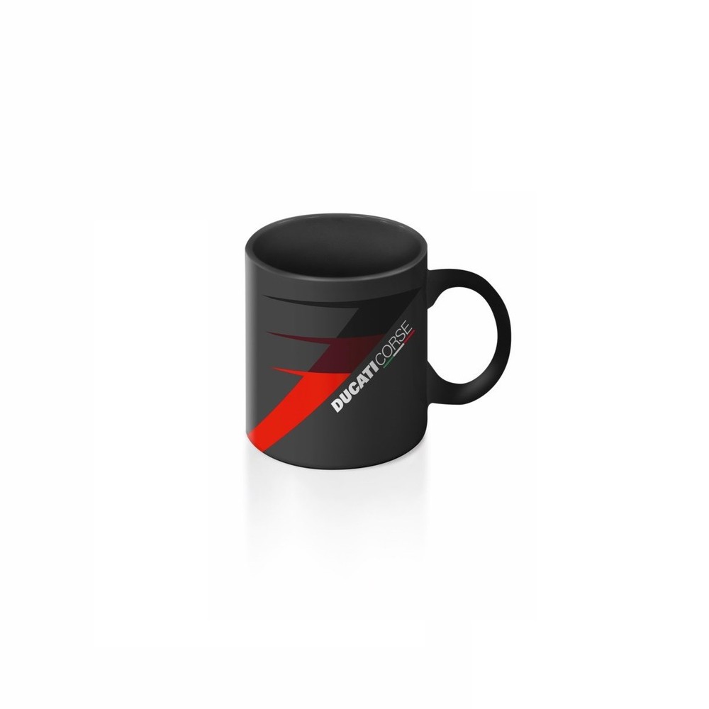 Genuine Ducati DC Black Ceramic Mug 987712197