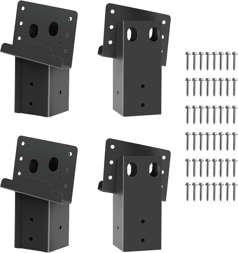 Deer Stand Brackets,Outdoor 4"X 4" Compound Angle Brackets for Deer Stand Huntin