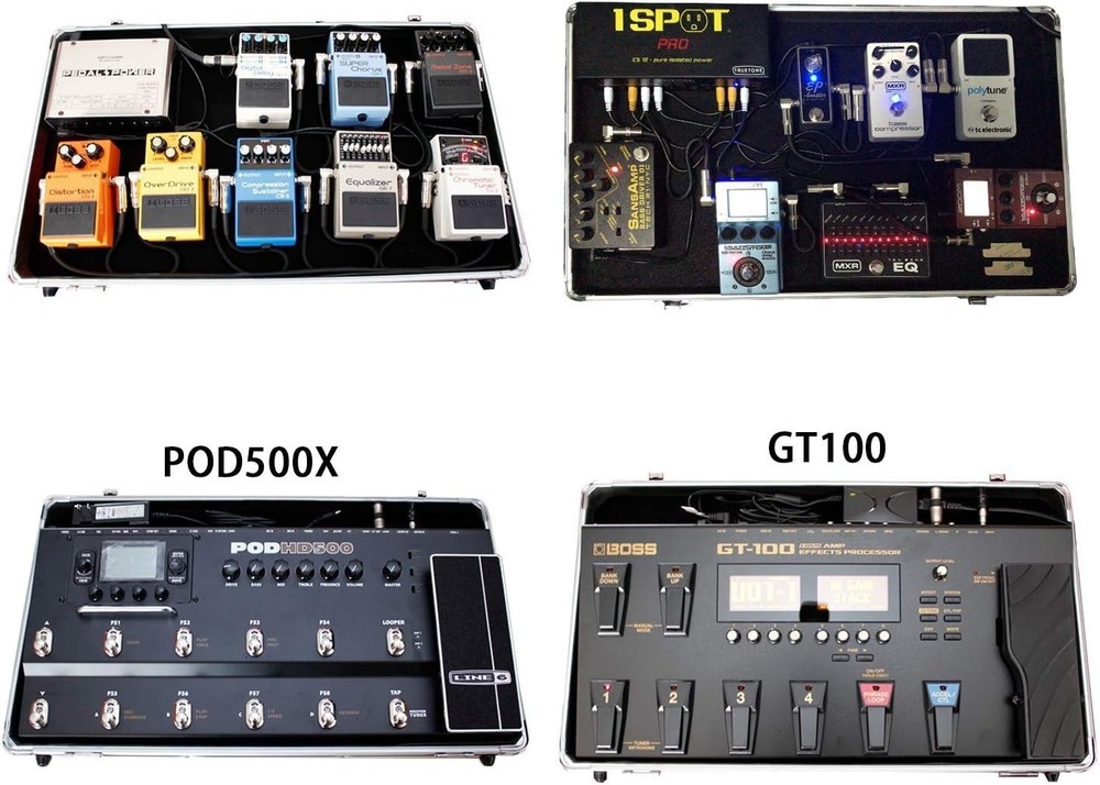 Lightweight Aluminum Pedal Board Case with Locking Latches
