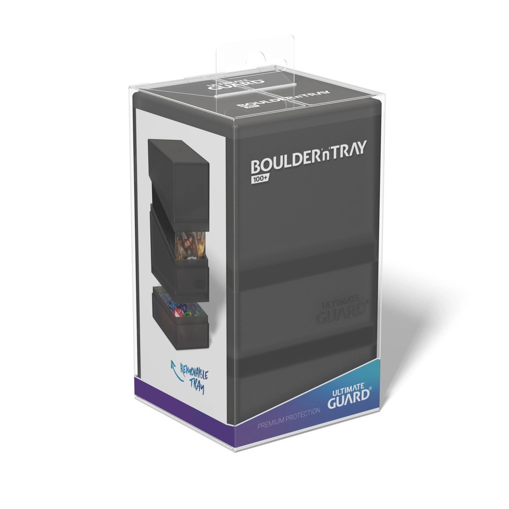 1 Ultimate Guard Boulder'N'Tray Onyx 100+ Deck Case