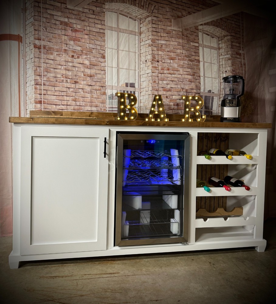 Custom Made Dry/Liquor Bar Cabinet