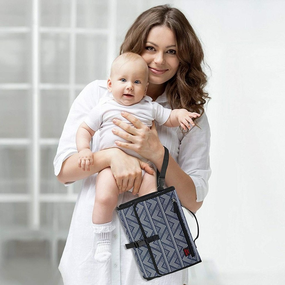 3 in 1 Waterproof Changing Diaper Pad