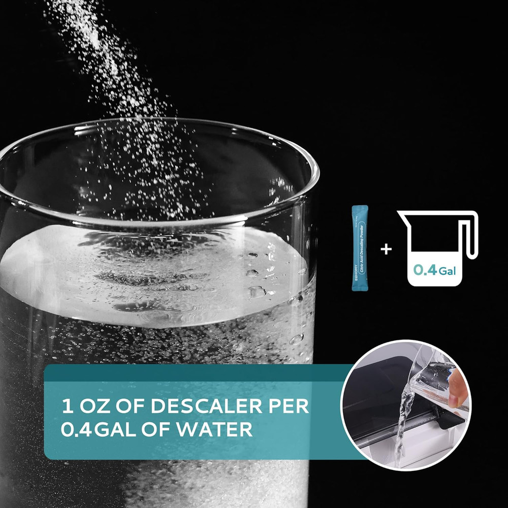 Ice Maker Cleaner & Descaler | 4 Use & Individually Packed | Ice Machine Cleaner