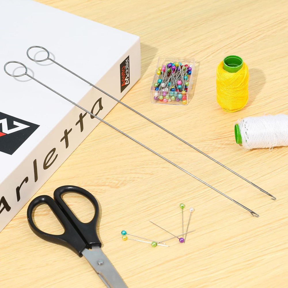 Loop Turner Sewing Tool, 4 Pieces Sewing Loop Turner Hook, Needle Hook,