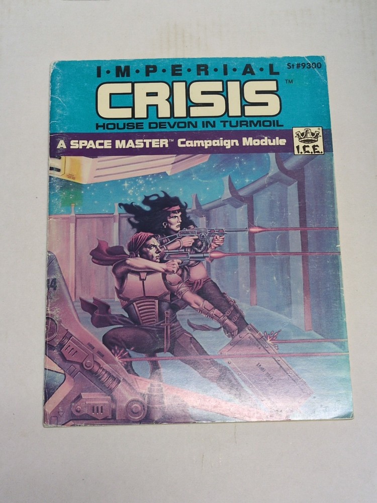 ICE Imperial Crisis House Devon In Turmoil Space Master RPG Campaign Module