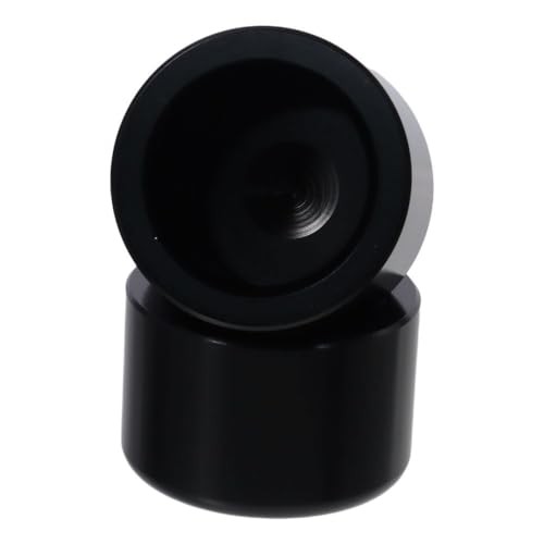 2PCS Black Front Axle Nut Caps Covers with Mounting Hardware,Motorcycle