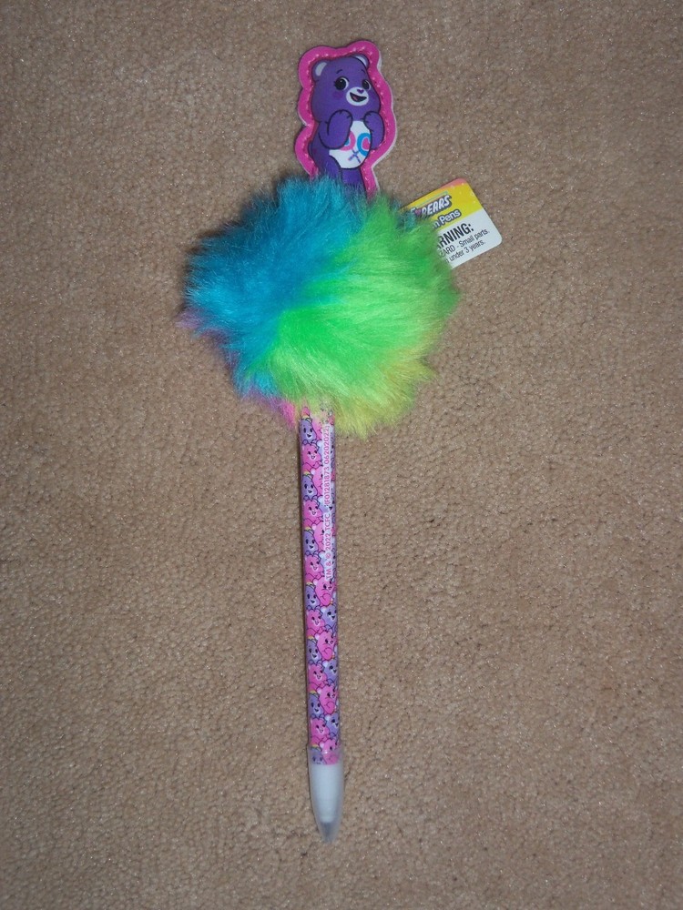 NEW, CARE BEARS - Pom-Pom Pen