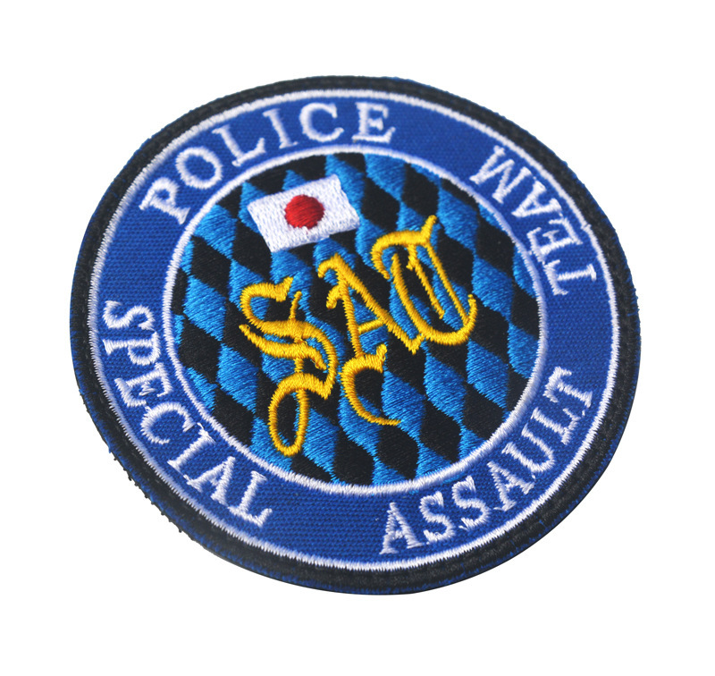 JAPAN SPECIAL ASSAULT TEAM SAT BADGE TACTICAL 3D ARMY HOOK LOOP PATCH *01