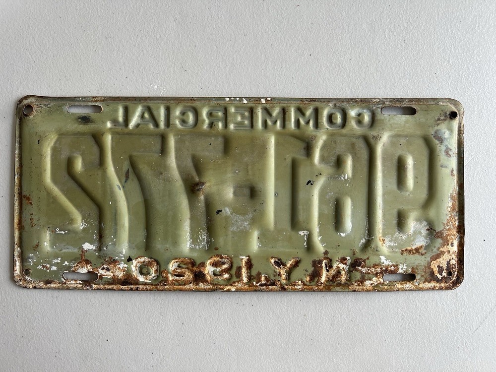 1920 NY License Plate (#961 772)