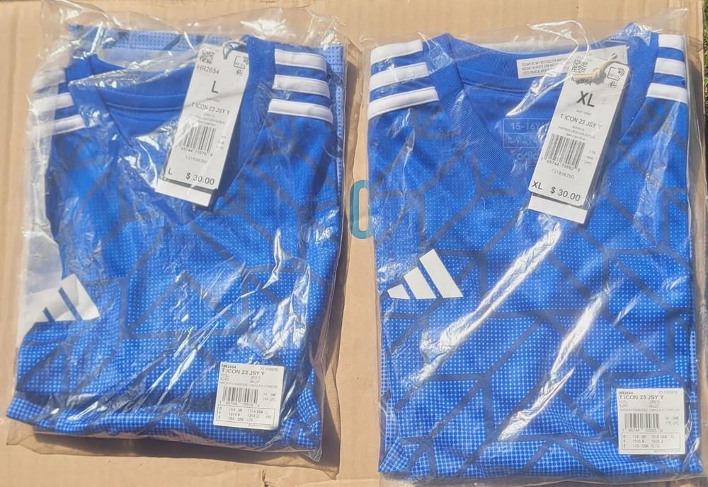 Adidas Icon Royal Blue Jersey Adults Medium