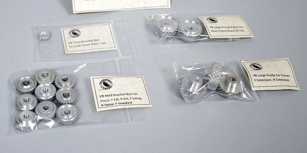 Deardorff V8 Complete Set of Knobs