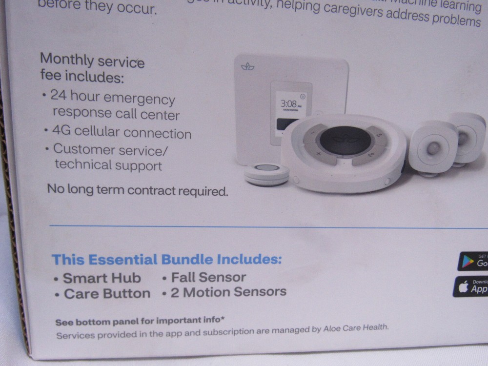 CVS Symphony Essential Bundle New Fall Sensor Motion Sensor Care Button (NEW)