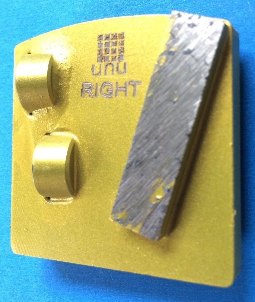 trapezoid diamond PCD tool for concrete heavy coating removal-right rotation