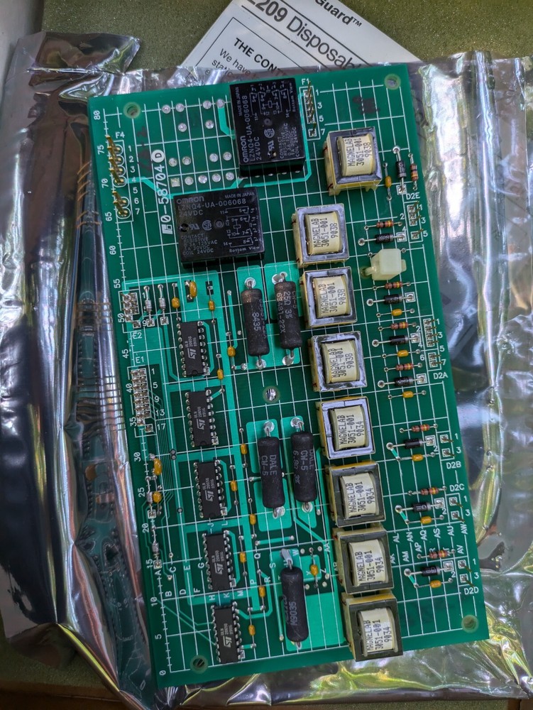 Reliance 0-58704 Circuit Driver Interface Printed Circuit Board