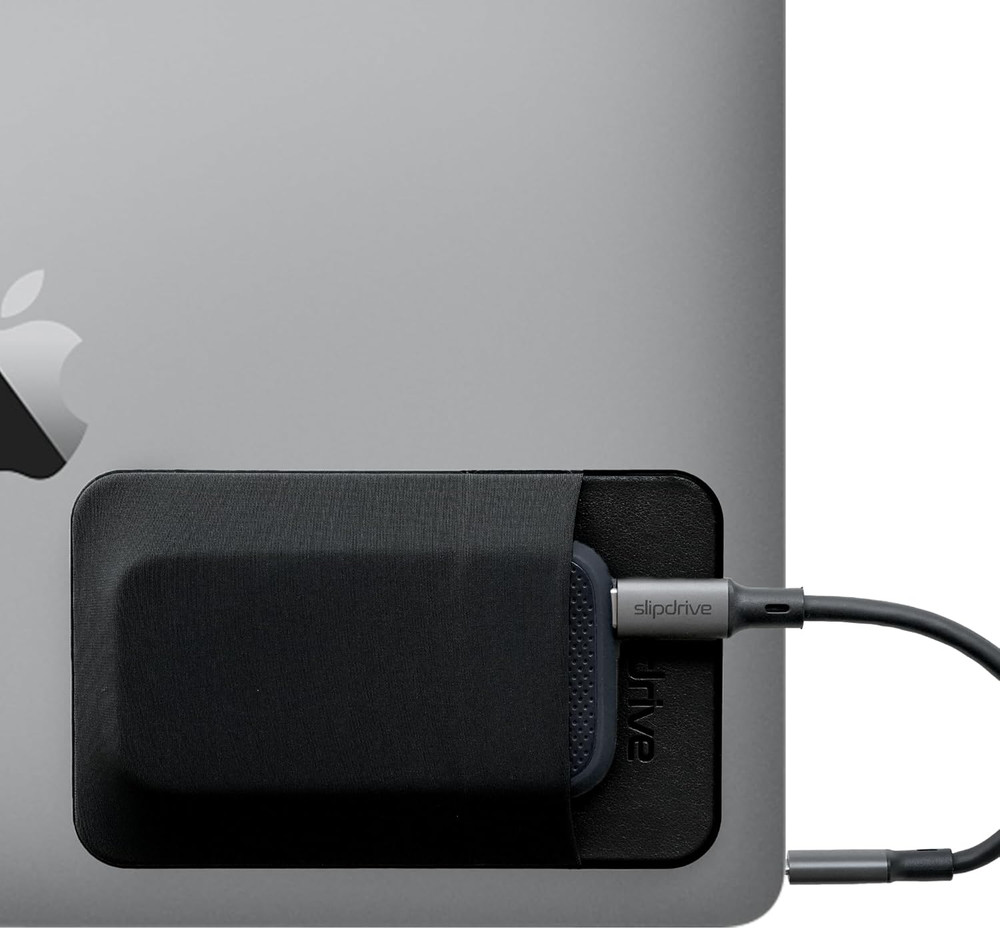 - Portable Hard Drive Sleeve for Laptop - SSD Solid State Drive - Reusable Adhes