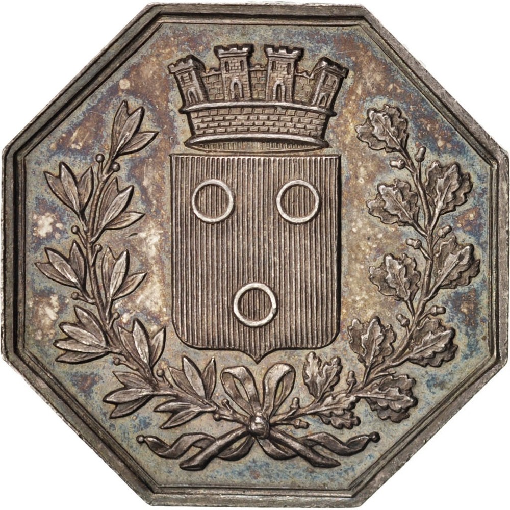 [#400605] Coin, Other Coins, Token, MS, Sil, ver