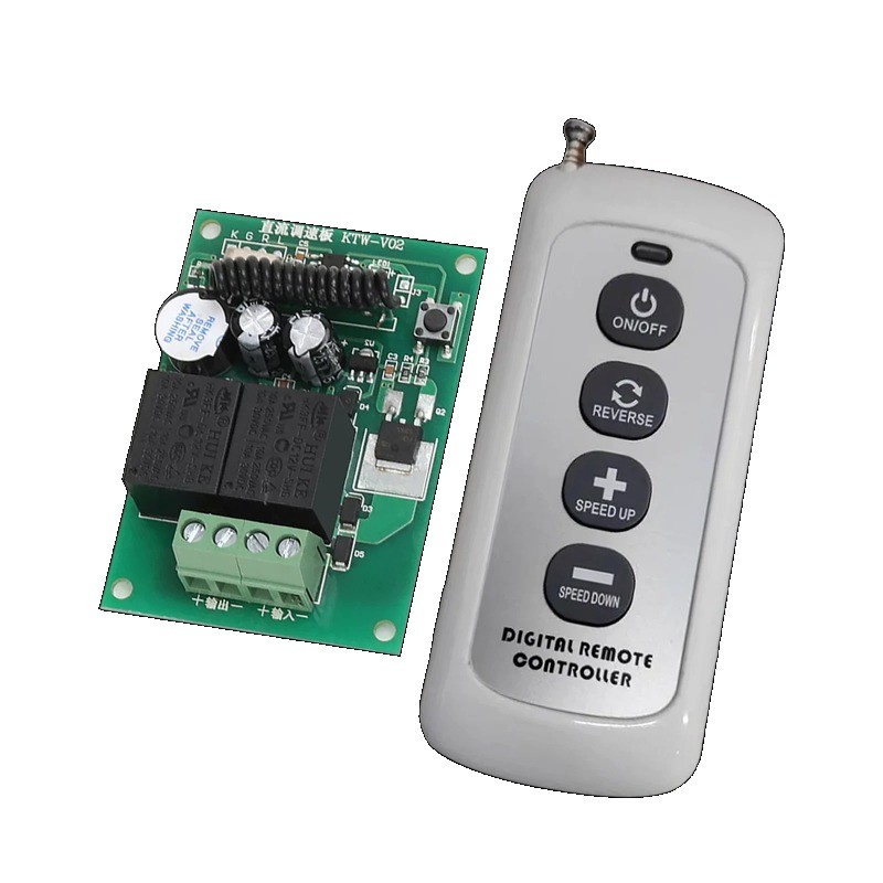 DC12V Motor Controller Kit Speed Regulator Wireless Remote Control Electric NEW