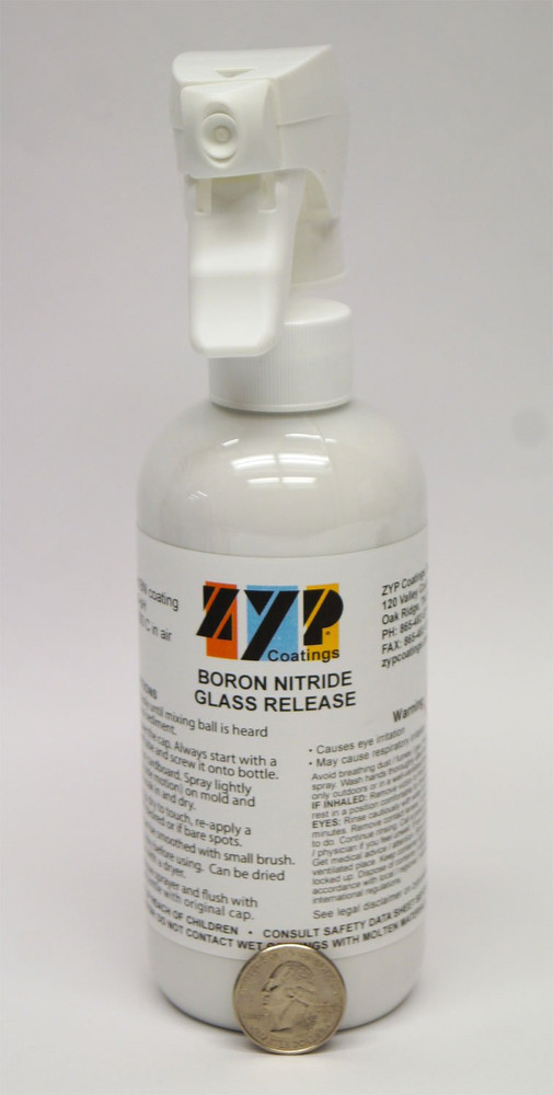 Boron Nitride Spray Ceramic Mold Release For Glass Slumping Casting 12 oz