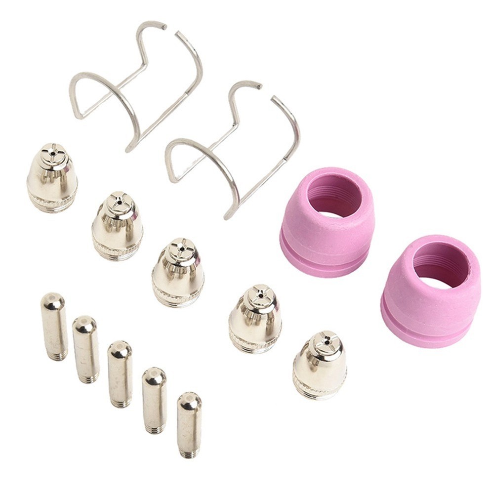 For AG60 Plasma Cutting Consumables 14PCS Nozzles Electrode Replacement