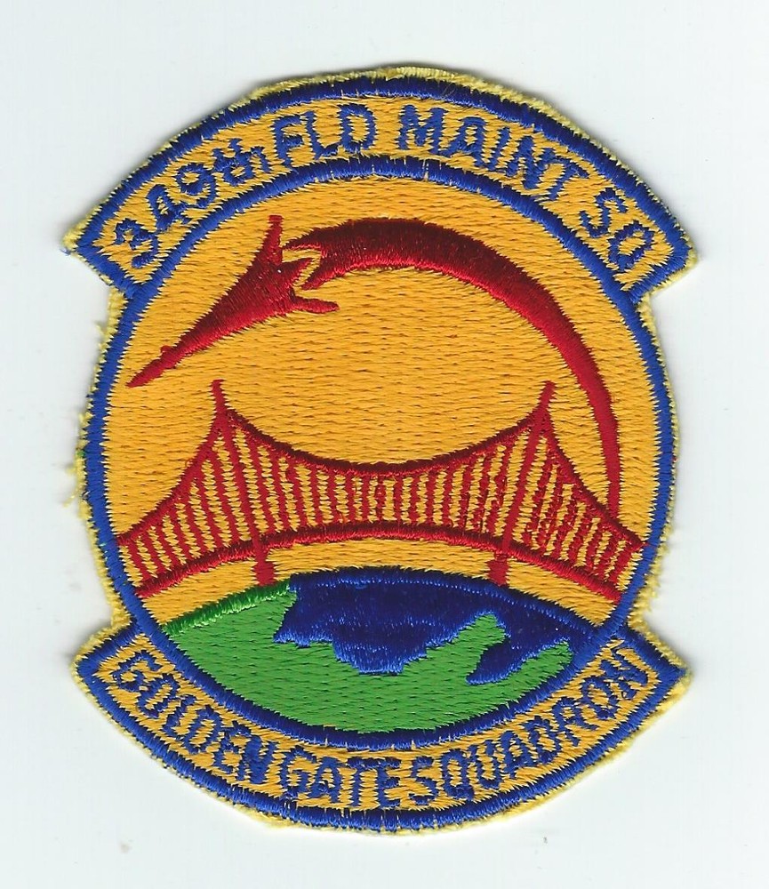 70's-80's 349th FIELD MAINTENANCE SQUADRON patch