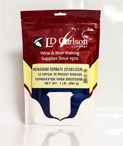 Potassium Sorbate, 1lb-Potassium Sorbate, Wine Stabilizer, Food Grade