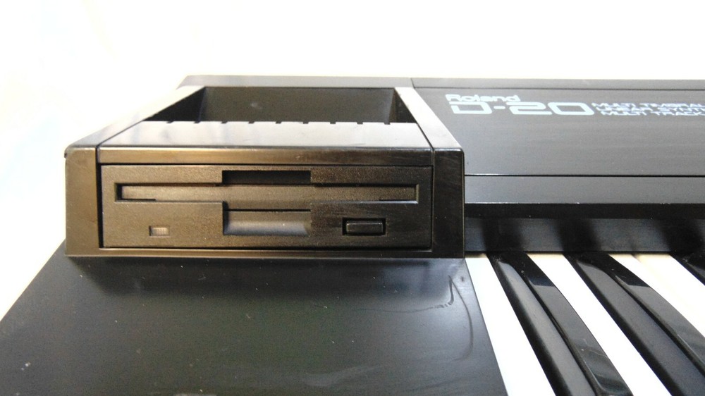 Roland D-20 Multi Timbral Linear Synthesizer Multi Track Sequencer Keyboard