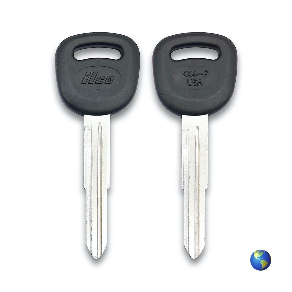 KK4-P Key Blanks for Various Models by Kia (2 Keys)