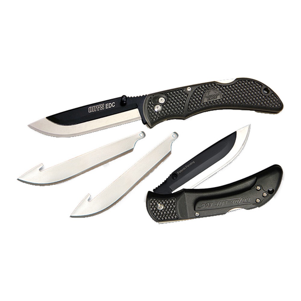 Outdoor Edge Onyx EDC Knife Black