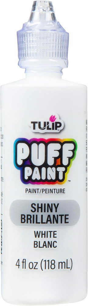 Puff Fabric Paint , Permanent Craft Paint for Clothes, DIY Projects, Notoxic, 4
