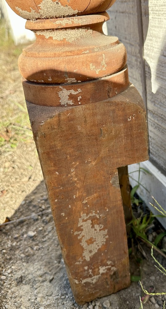 Pine Ball Top Newel Post GA20449